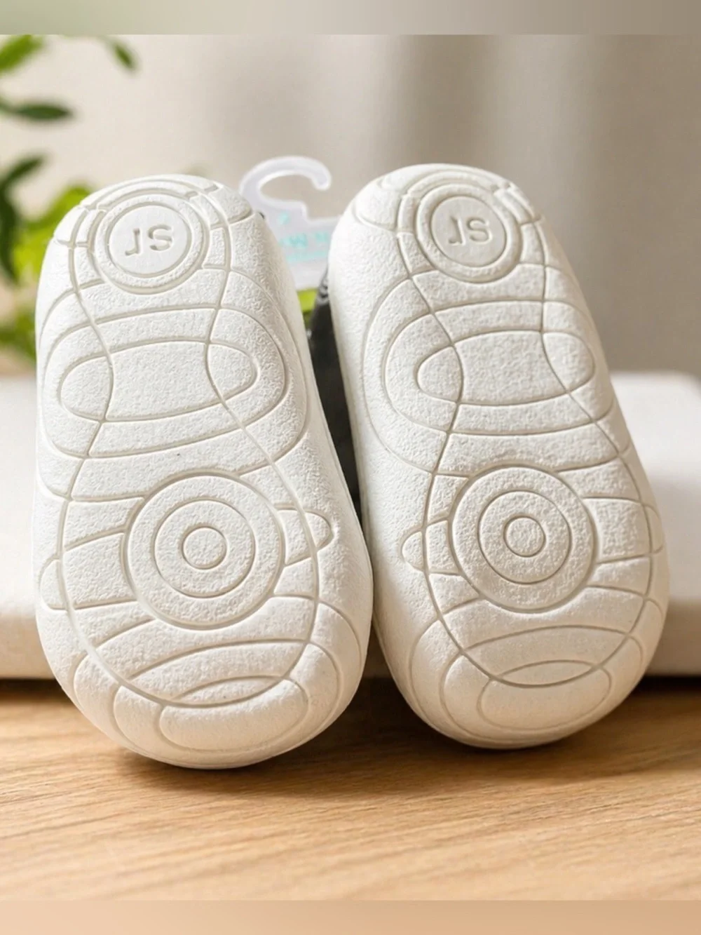 Stride Rite Black and White Infant Sneakers